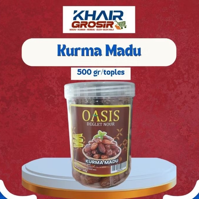 

Tunis Madu Oasis Toples 500 gram