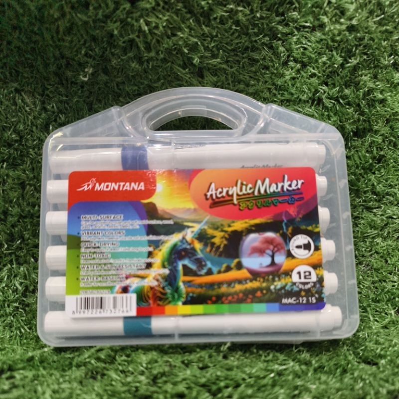 

spidol Acrylic Marker/akrilik MONTANA/12w/24w