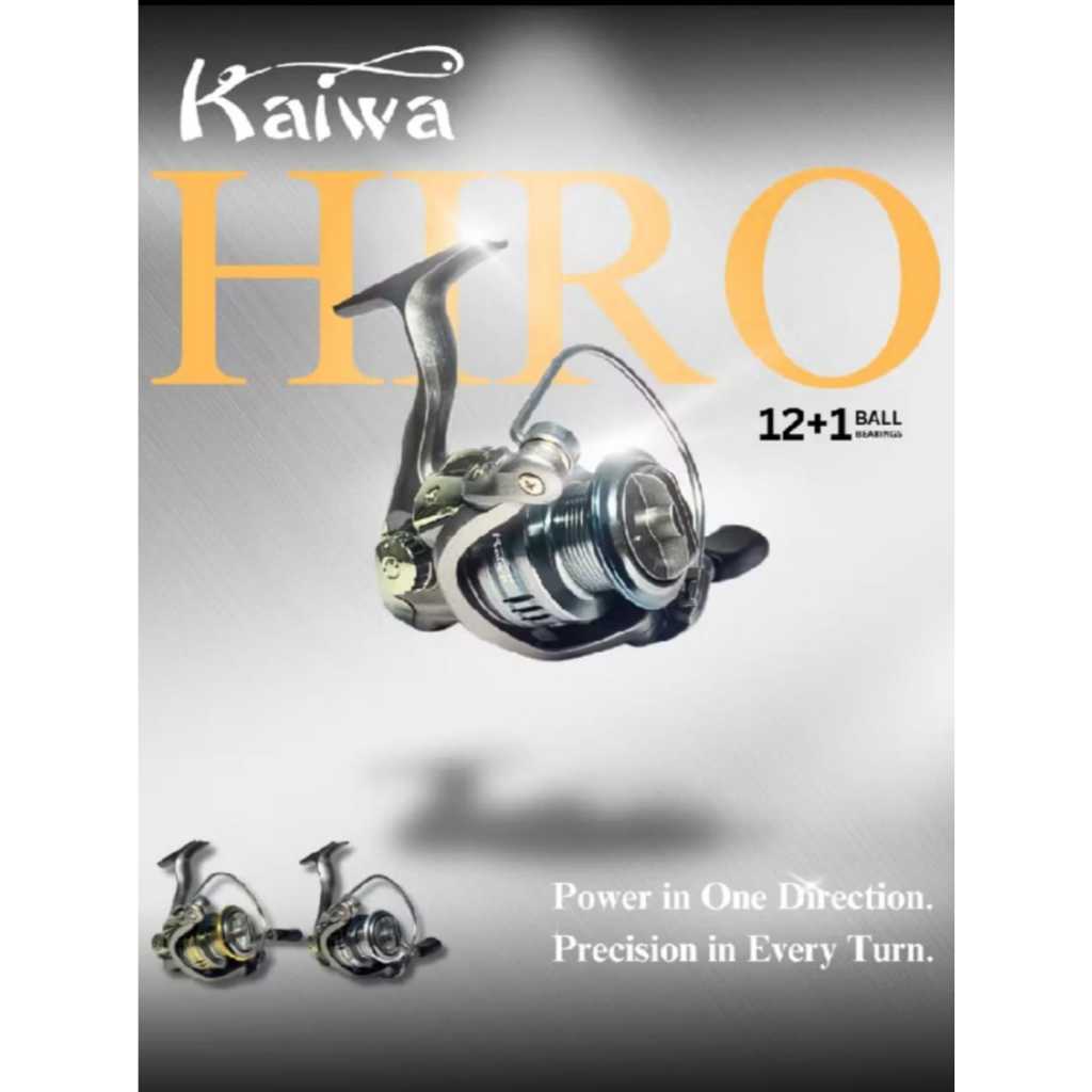 Reel Pancing One Way Besi KAIWA Hiro One Way Reel 12 + 1 BB
