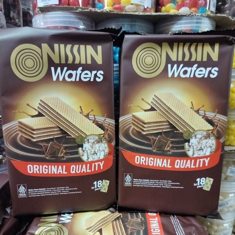 

Nissin Wafers Original Quality 325g isi 18packs