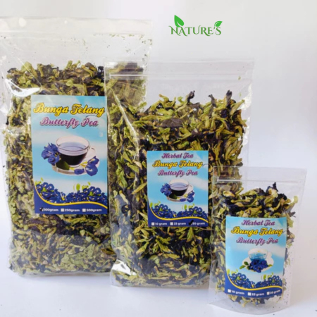 

teh bunga telang kering 100 gram