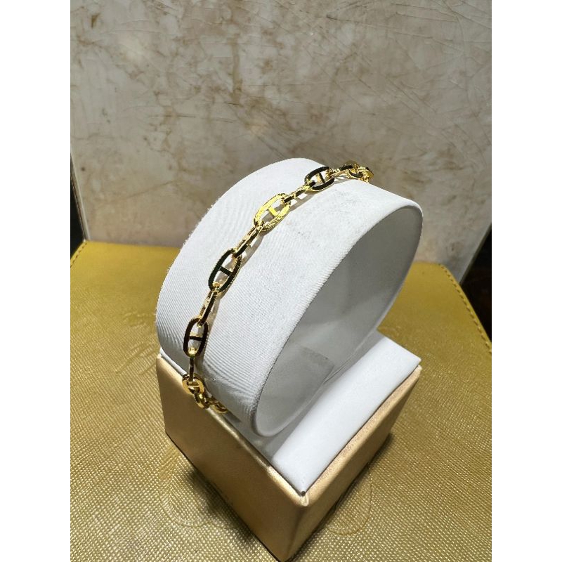 Gelang rantai model Hermes kerincingan 1 ,koye 1