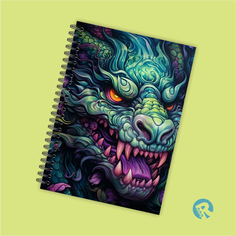 

Ringbook Softcover A5 Buku Catatan Garis/Polos NAGA PART2
