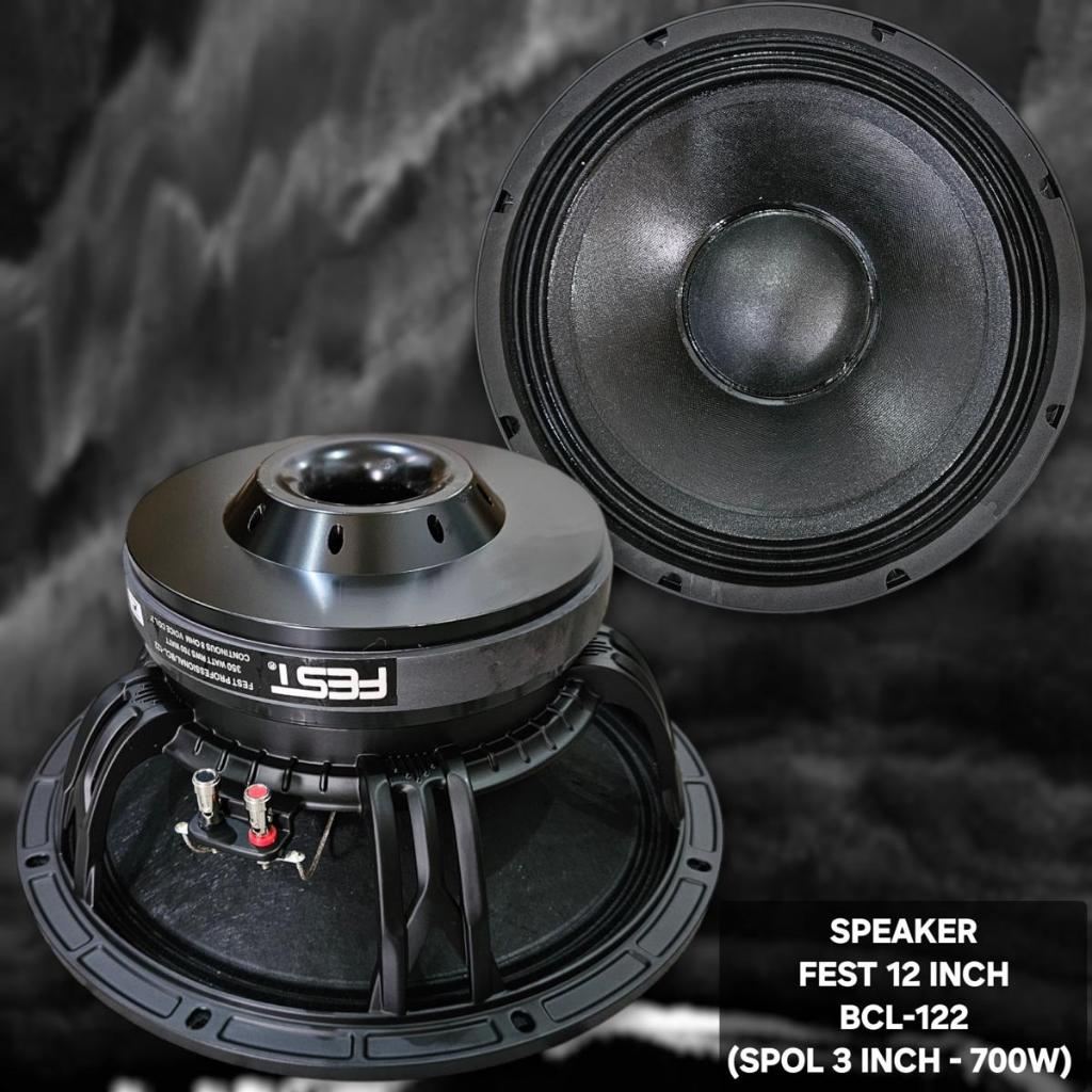Speaker FEST 12 Inch BCL-122 / Spk Komponen 12" BCL122 BCL 122 FEST