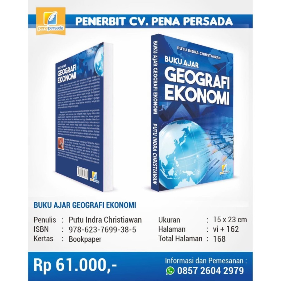 Buku Ajar Geografi Ekonomi / Buku Geografi Ekonomi