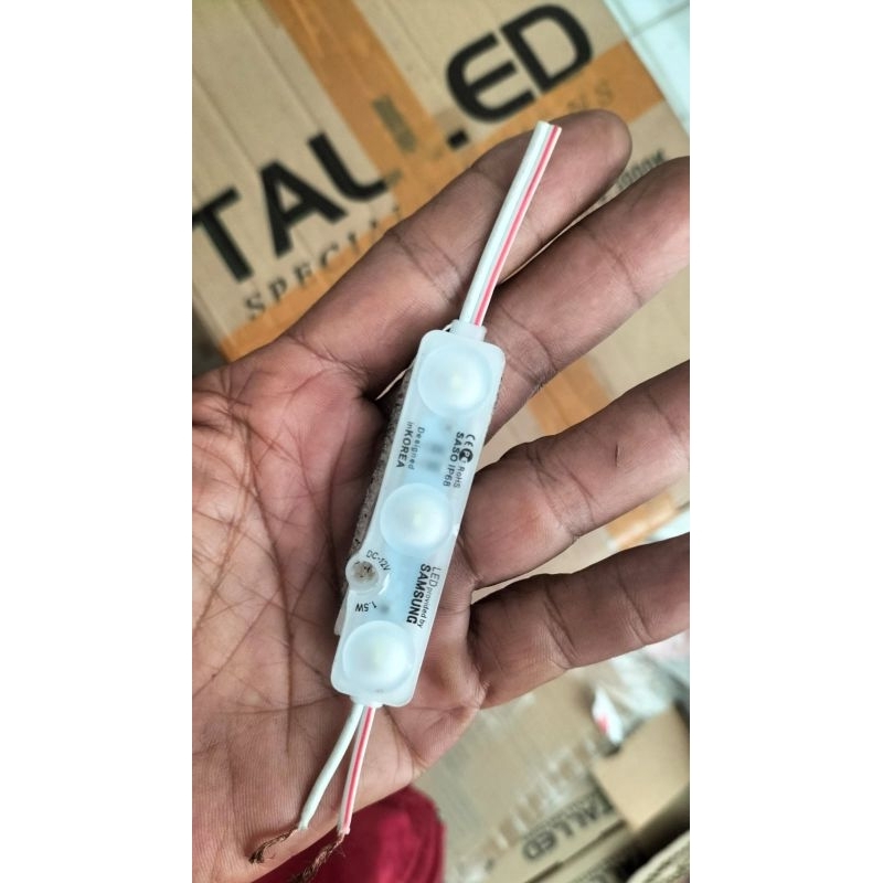 LED SAMSUNG SASO 3 MATA,LED SAMSUNG IP68,WHITE 10000K