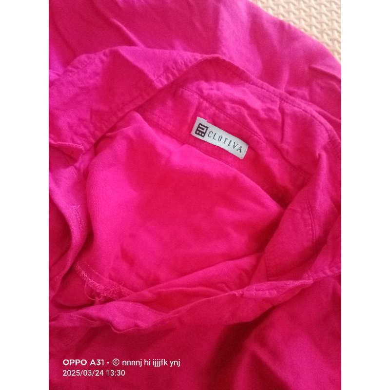 kemeja basic rayon wanita