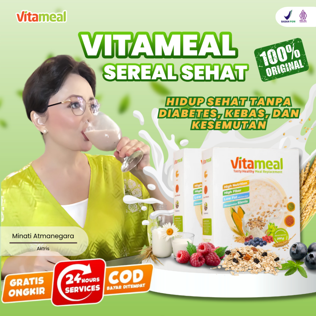 

Maknyuss1 Vitameal Sereal Multigrain Solusi Menurunkan Gula Darah Menstabilkan Kadar Gula Serta