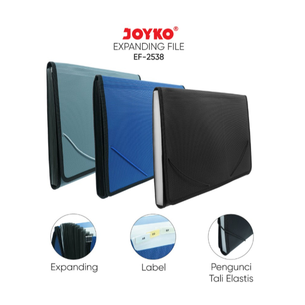

Expanding File JOYKO EF-2538 12 Pocket/Expanding File Map Harmonika/Tempat Dokumen