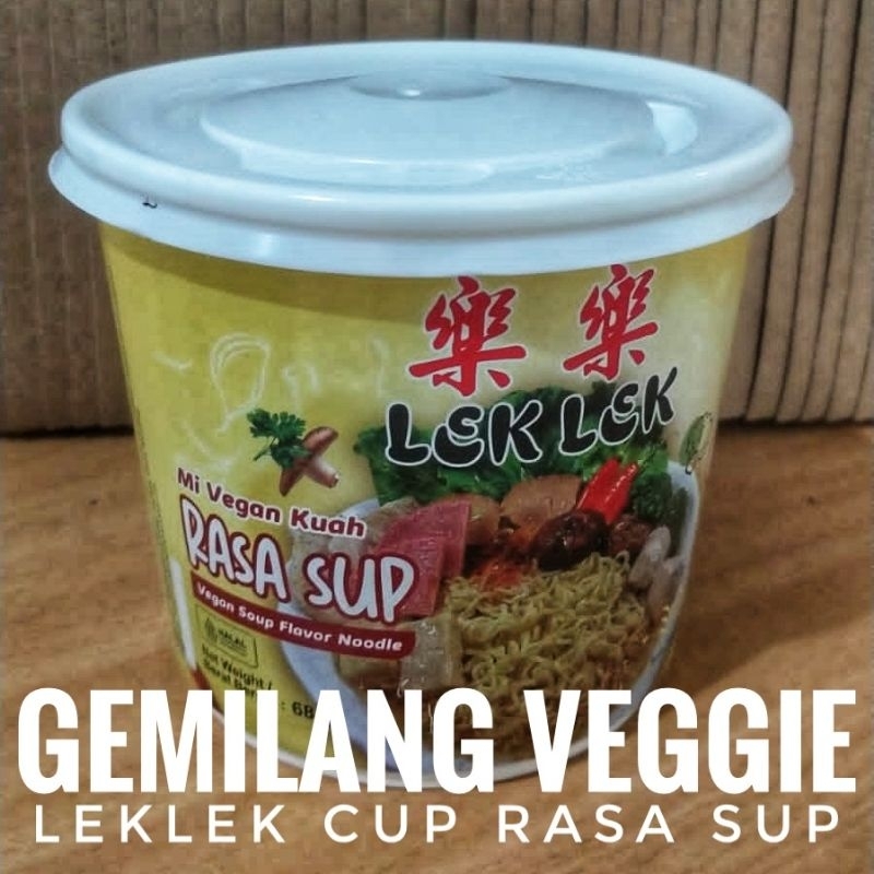 

lek lek cup vegan rasa sup