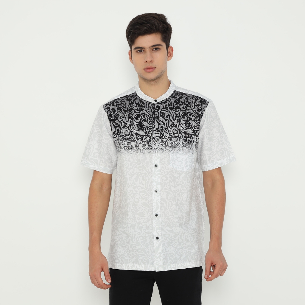 Platini Kemeja Koko Pria Lengan Pendek Katun 931354