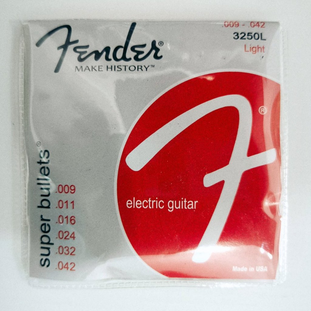 Senar Gitar Elektrik / Listrik Fender 3250L Light Custom full set