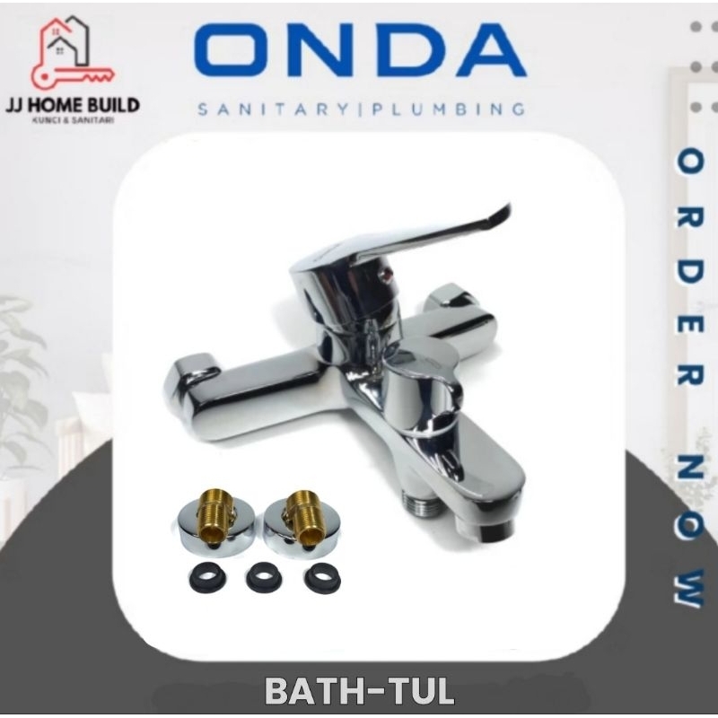 Kran Bathup Onda / Kran Mixer Panas Dingin ONDA / Kran Bathup Shower Mixer ONDA