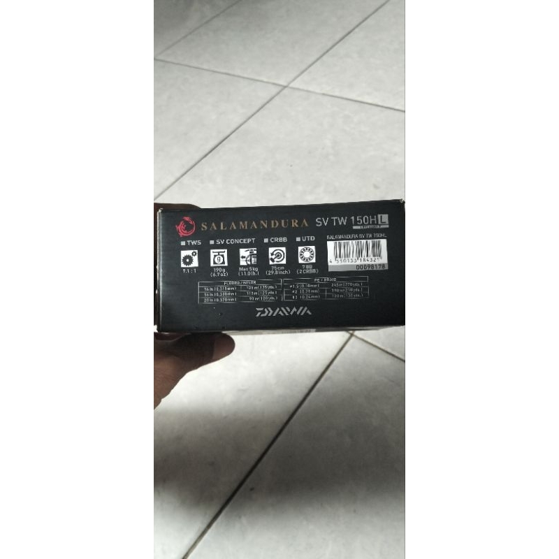 Reel Daiwa salamandura 150