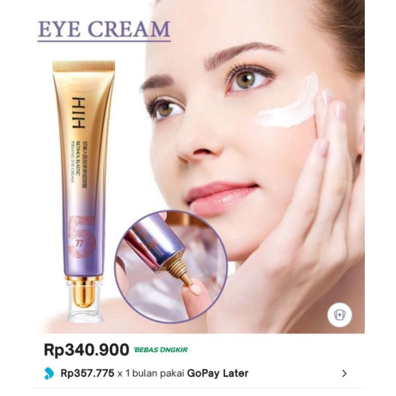 retinol cream mata hasil seperti filler