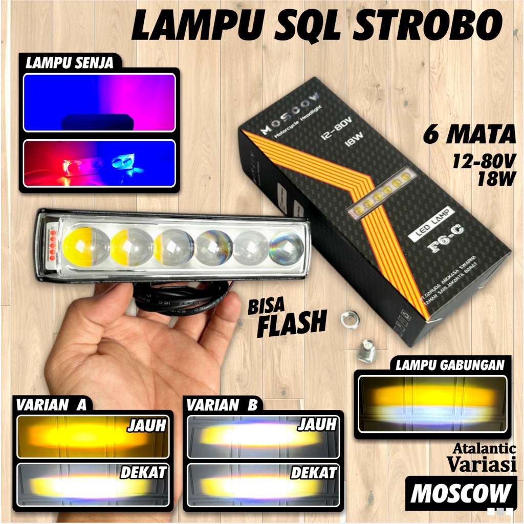 LAMPU TEMBAK / SOROT SQL CREE ANGEL EYE LAMPU TEMBAK LAMPU SOROT MOBIL MOTOR VARIO BEAT SCOPY MIO TR