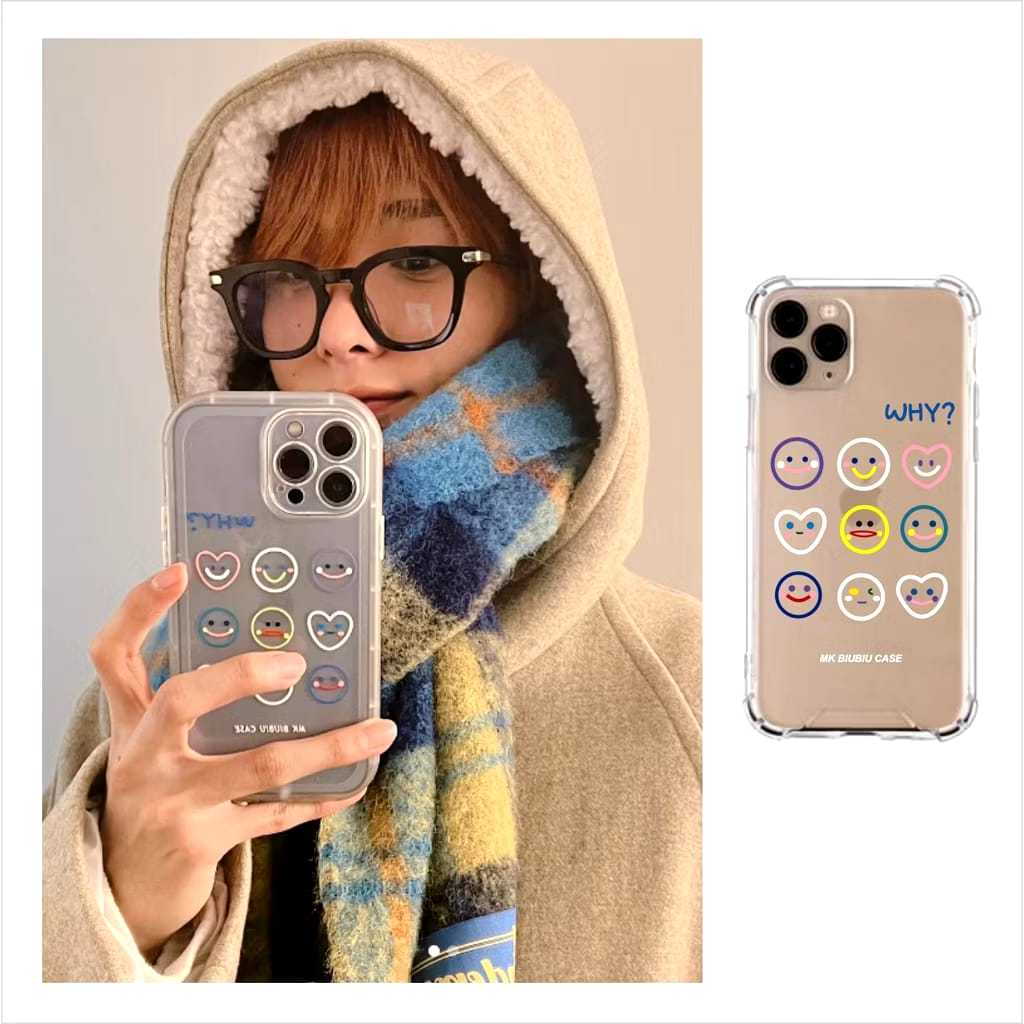Seventeen Dk Dokyeom Smiley Smile Custom Transparent Phone Case