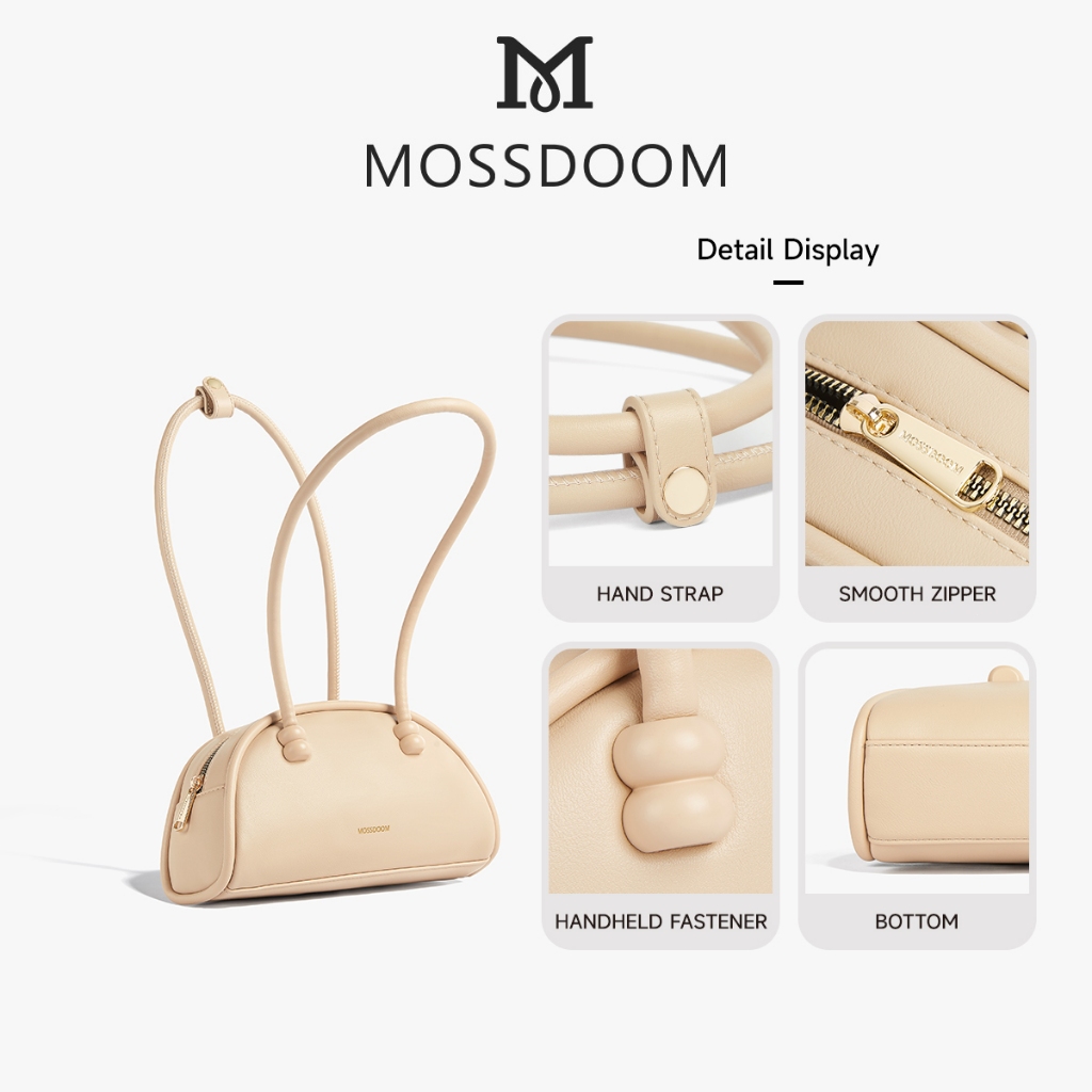Mossdoom Tas Wanita Fiore Bag Tas Shoulder Bag Cute Tas Bahu Mode Sederhana