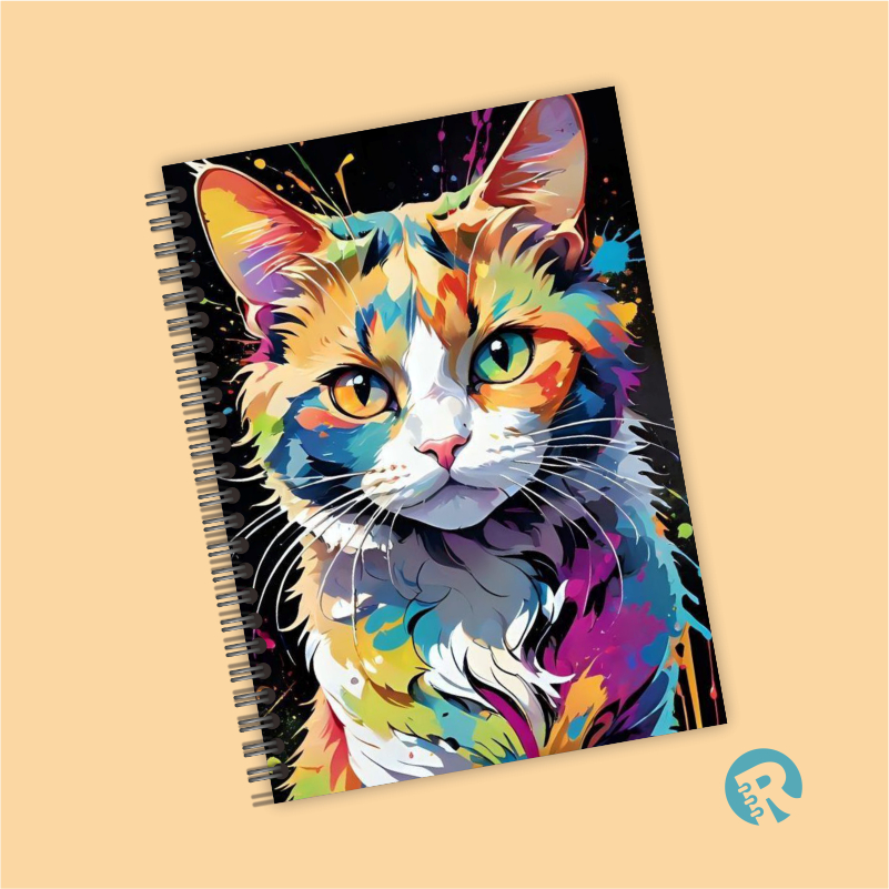 

Ringbook Softcover A5 Buku Catatan Garis/Polos KUCING VERSI 2 PART2