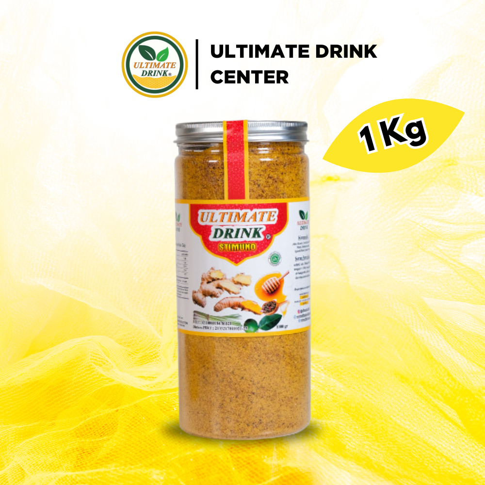 

Ultimate Drink - Stimuno Minuman Jahe Kunyit Serai Habbatusauda Kayu manis