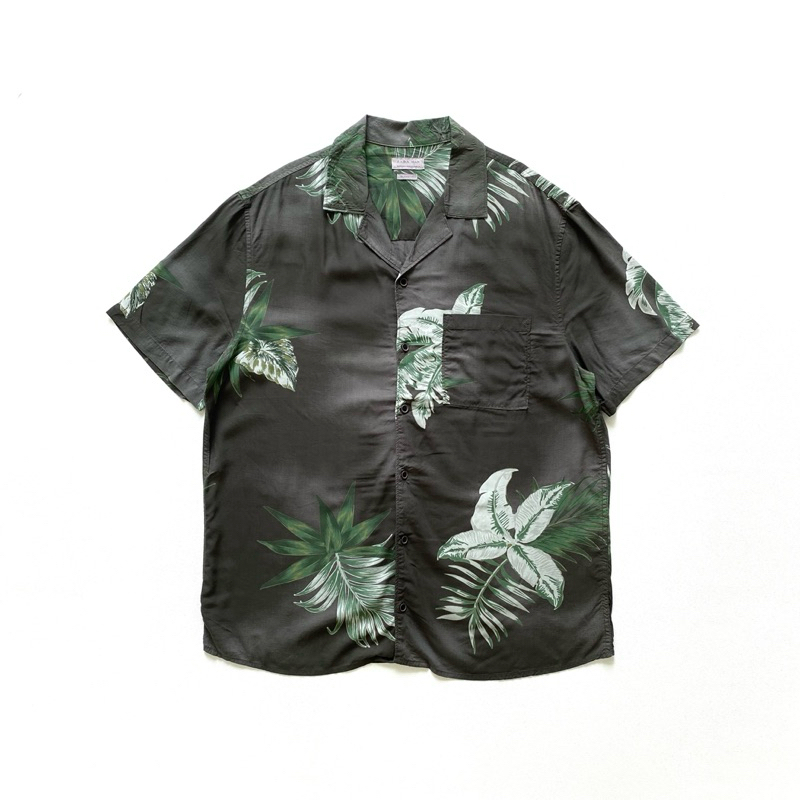 Zara Floral Open Collar Shirt M-XL