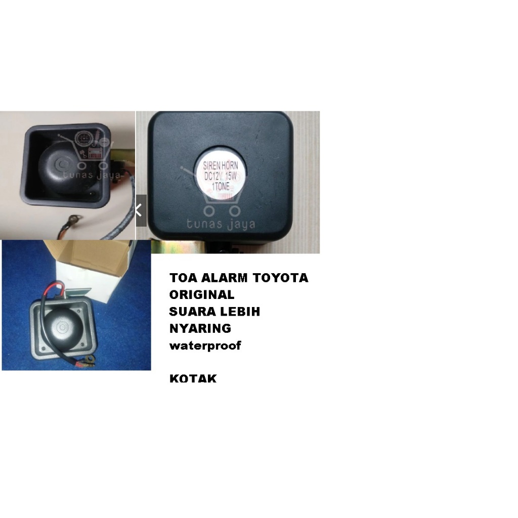 TOA ALARM ORIGINAL ASTRA DAIHATSU TOYOTA avanza xenia ayla calya innova fortuner terios grandmax rus
