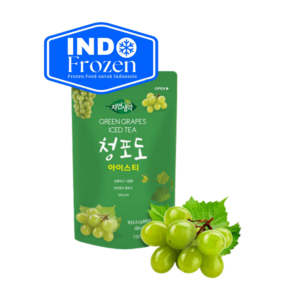 

THINK NATURE GREEN GRAPE ICE TEA 190ML/MINUMAN IMPORT KOREA