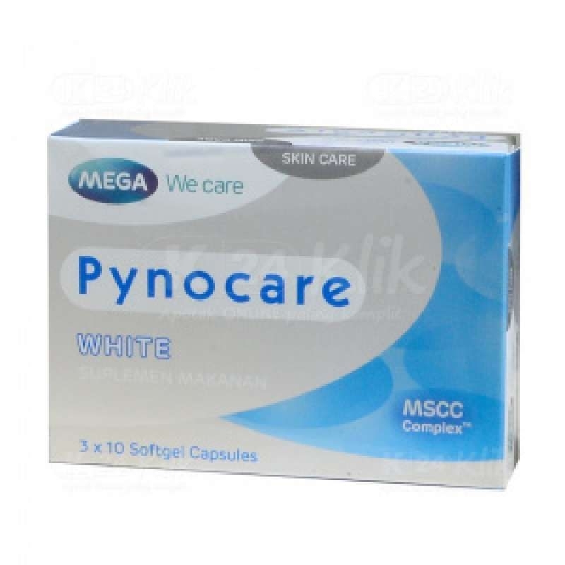 PYNOCARE WHITE ORIGINAL (SUPLEMEN PEMUTIH)/PEMUTIH KULIT/OBAT MELASMA/OBAT FLEK/PEMUTIH KULIT