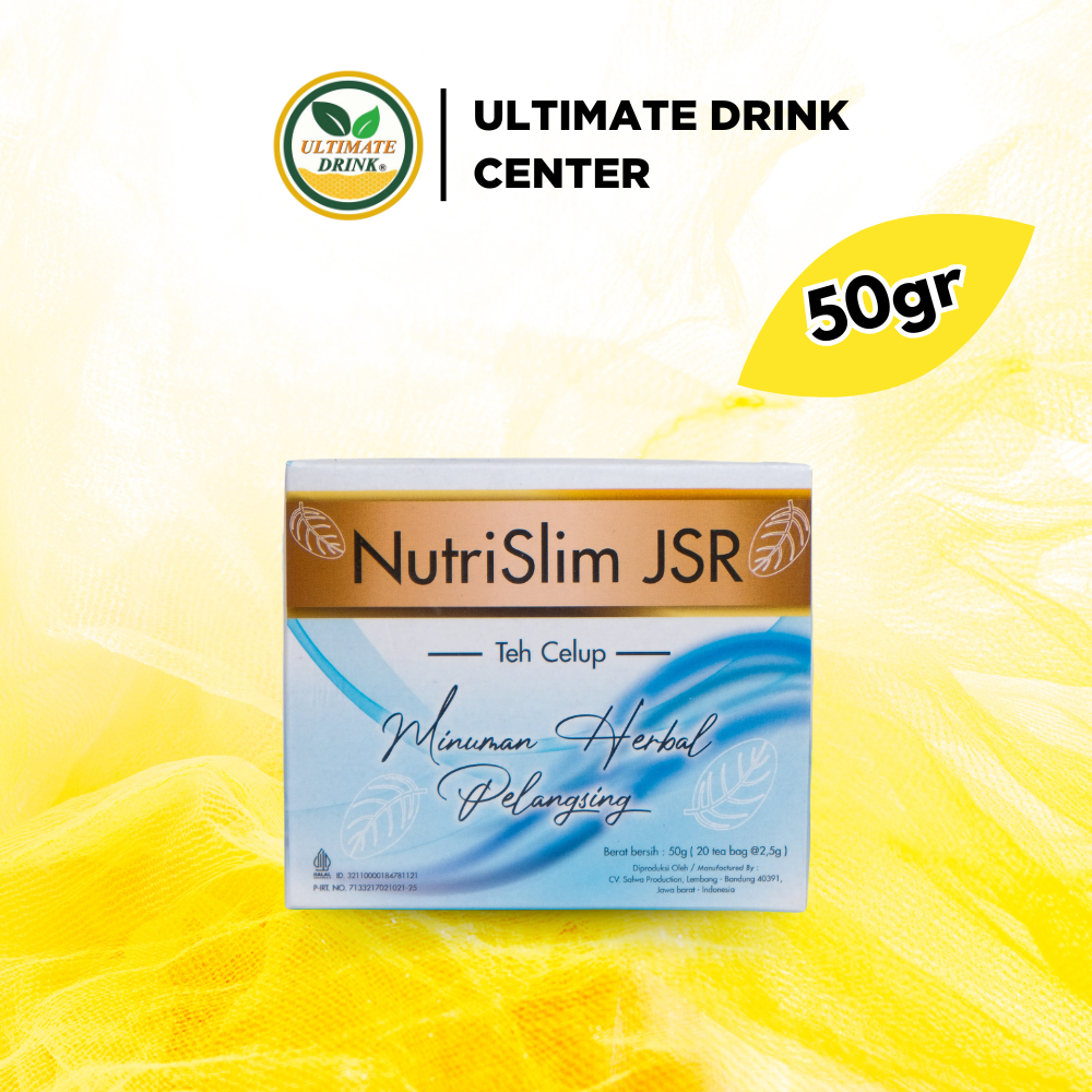 

Ultimate Drink - Nutrislim JSR Tea Minuman Herbal Menurunkan Berat Badan Alami