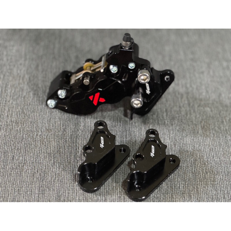 BRACKET KALIPER BREMBO BIG POT 4p PNP NINJA DISK 300 BRACKET KALIPER KYTA PNP NINJA DISK 300mm