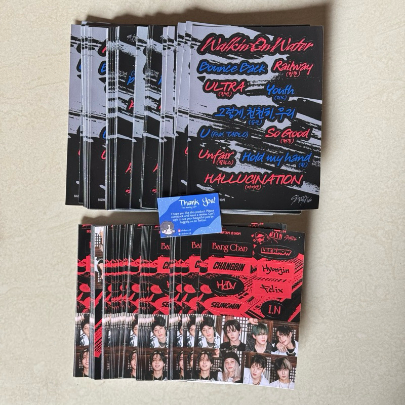[READY STOCK] STICKER MINI PHOTOBOOK BOOKLET NOEASY STICKER HOP STRAY KIDS