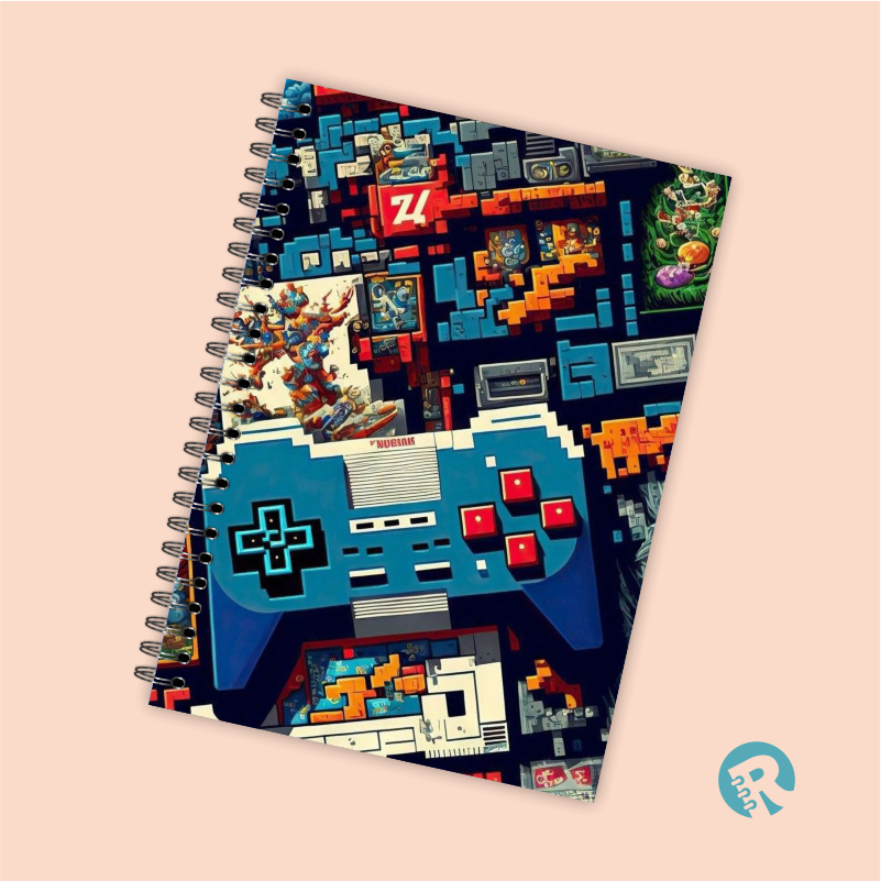 

Ringbook Softcover A5 Buku Catatan Garis/Polos GAMING