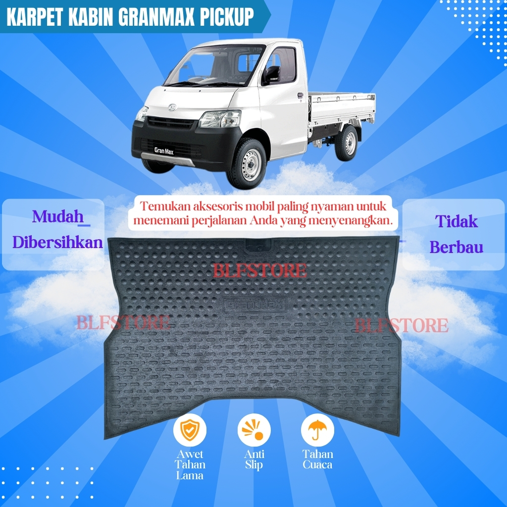 KARPET MOBIL KABIN DEPAN GRANMAX PICKUP / BLINDVAN / MINIBUS