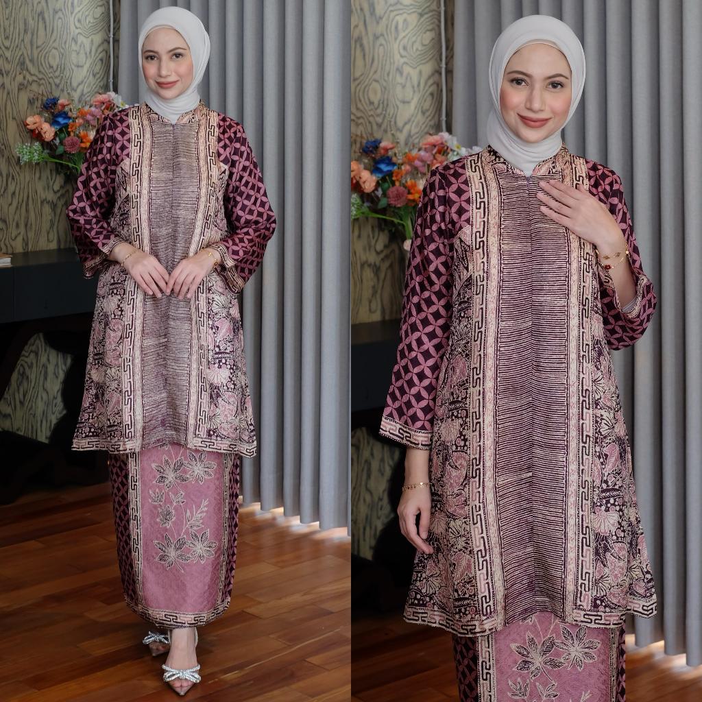 KLO Tunik Sanghai Set Batik by SARAH THE LABEL