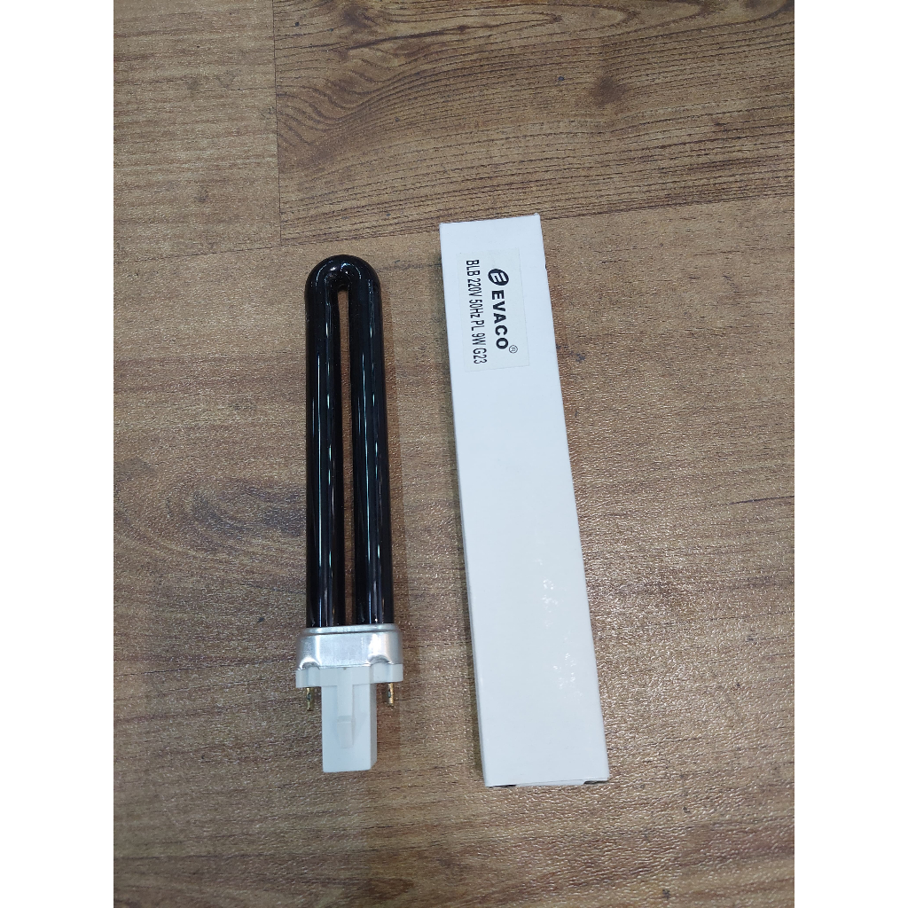 Lampu Uang Lampu UV PL 2P Lampu detector uang palsu 2kaki 9W Evaco