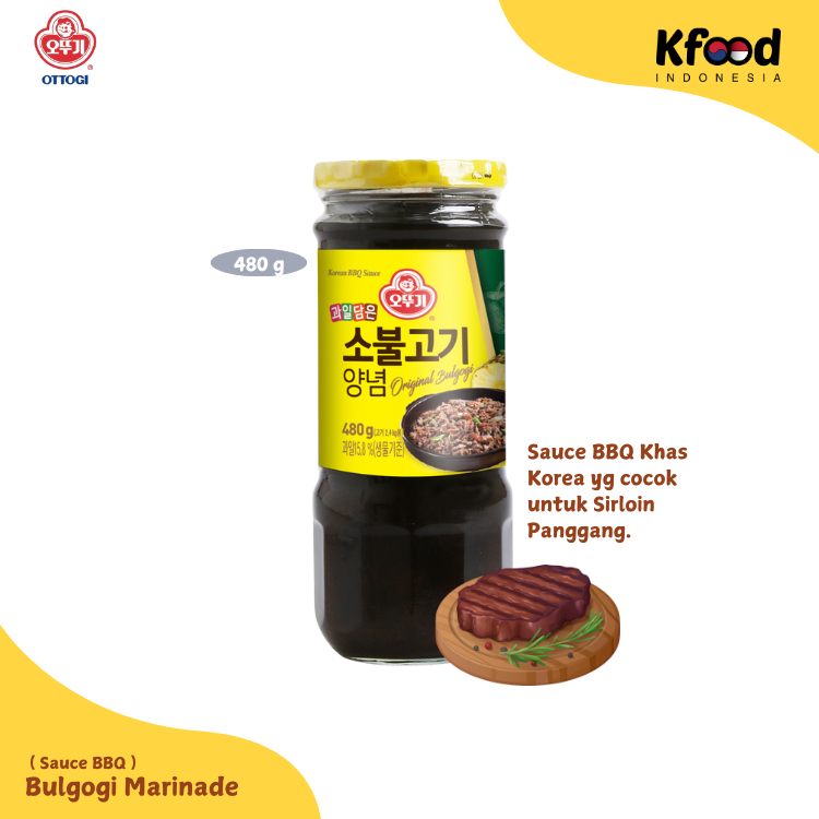 

Kfoodind - Ottogi Bulgogi Marinade 480g - Saus Marinasi Bulgogi Korea