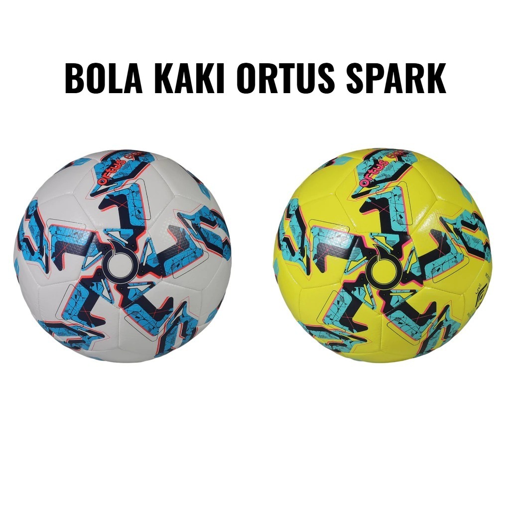 NEW BOLA KAKI ORTUS SPARK SIZE 5 ORIGINAL FREE PENTIL + JARING