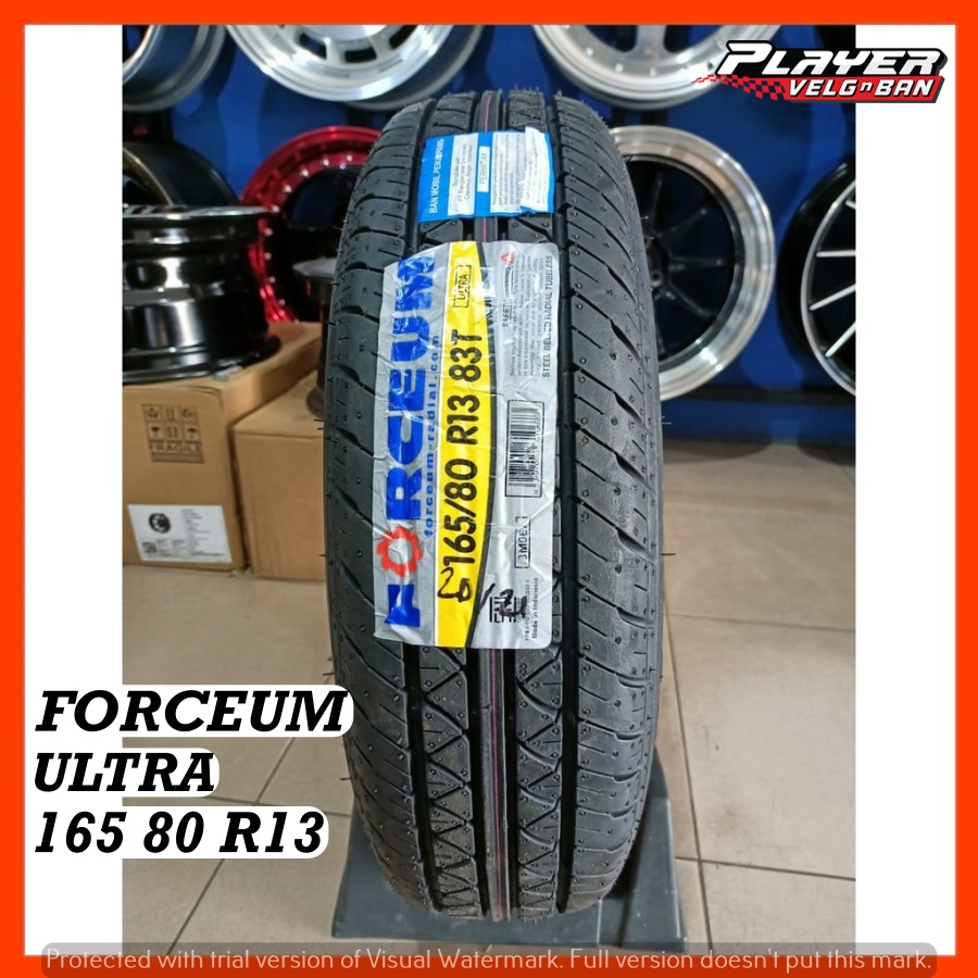 BAN MOBIL TUBLES 165/80 R13 FORCEUM ULTRA BAN MUATAN RING13 PRODUKSI TERBARU