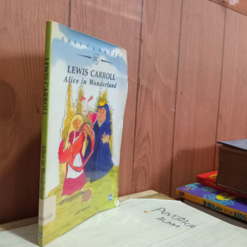 novel lewis carrol Alice in wonderland