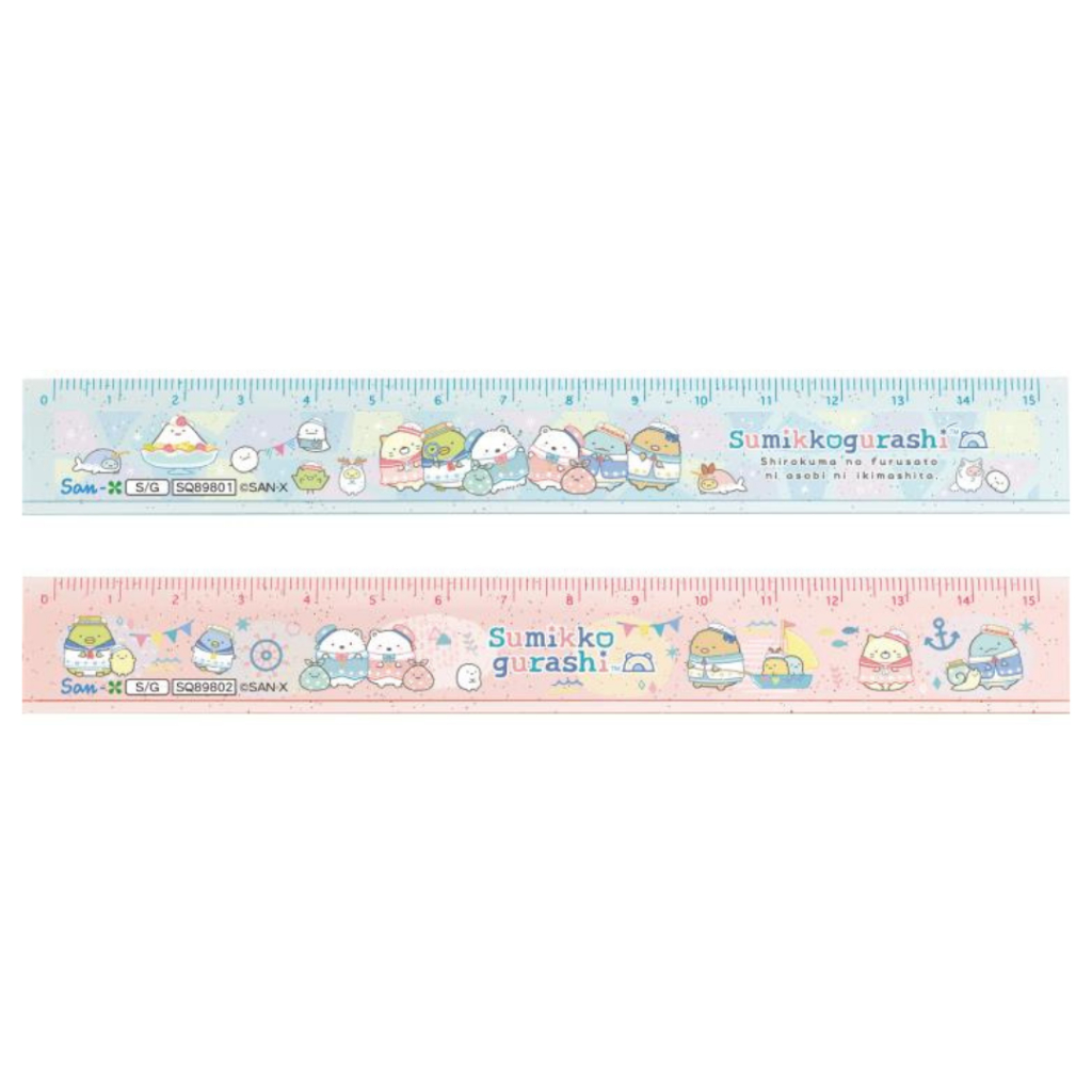 

Ruler Slim 15cm San-X Sumikko Gurashi Shirokuma Hometown Penggaris Limited Edition