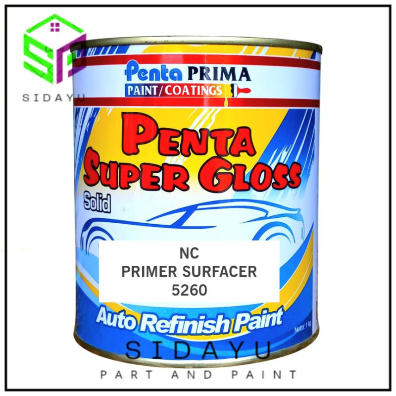 Cat Dasar Epoxy Primer Surfacer Penta Super Gloss 1KG