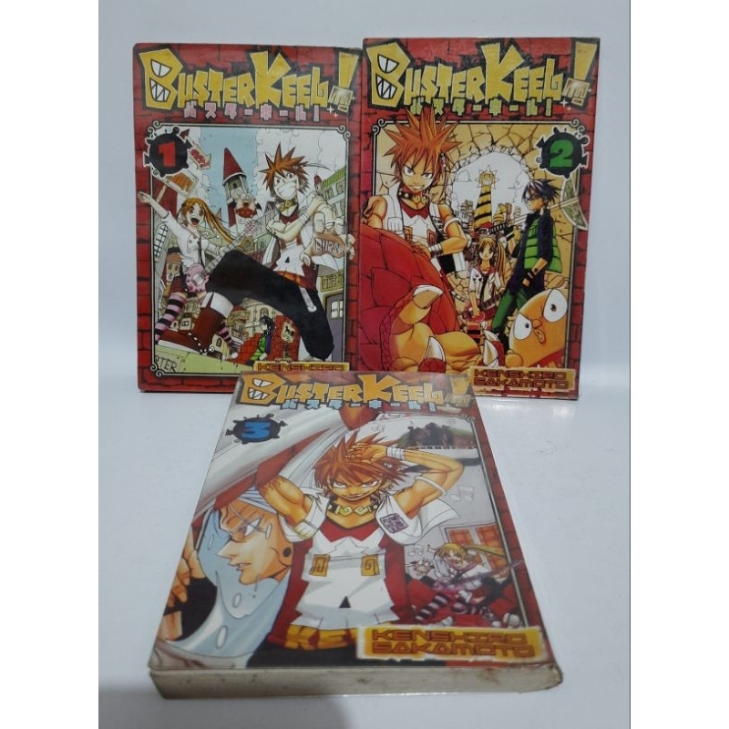 Komik Buster Keel 1-3 set
