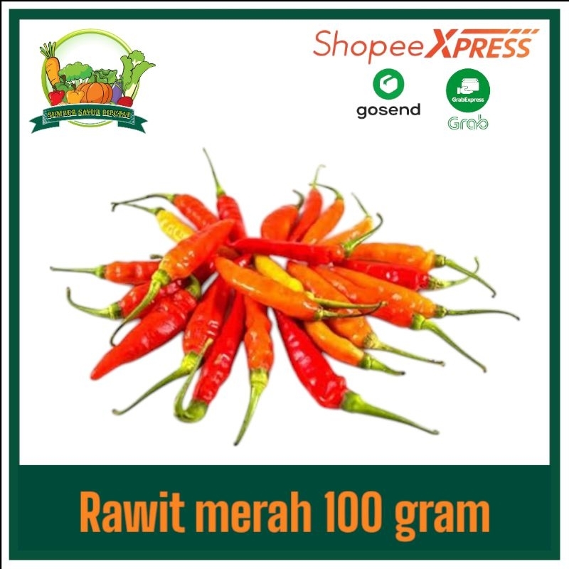 

Cabe cabai rawit merah 100 gram - KIRIM INSTAN