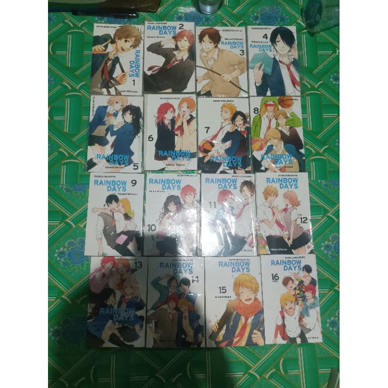 Komik rainbow days 1-16 set / komik rainbow days full set