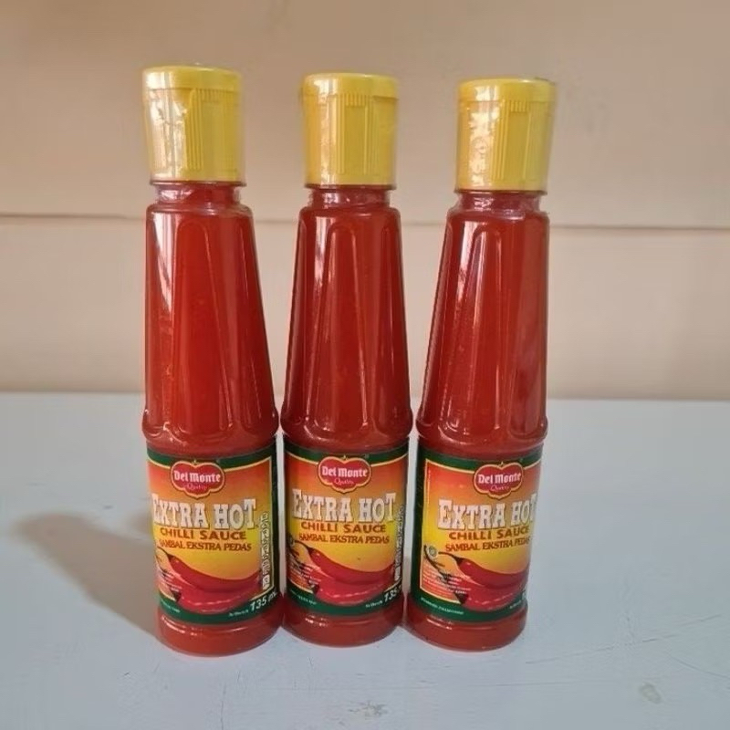 

DelMonte Saus Sambal Ekstra Pedas kemasan 135ml