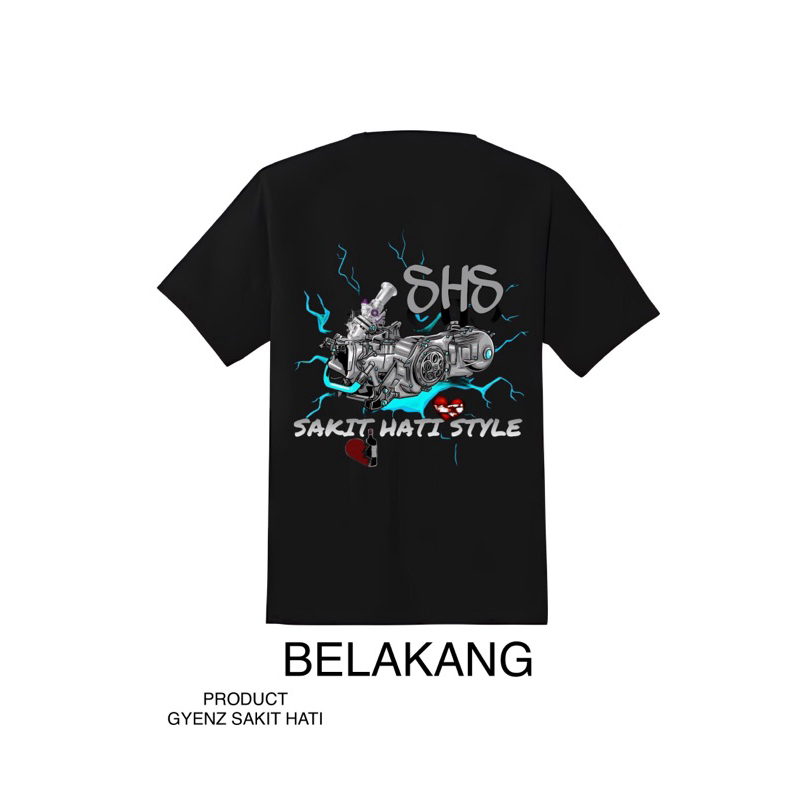 kaos/baju shs (sakit hati style) FREE STIKER