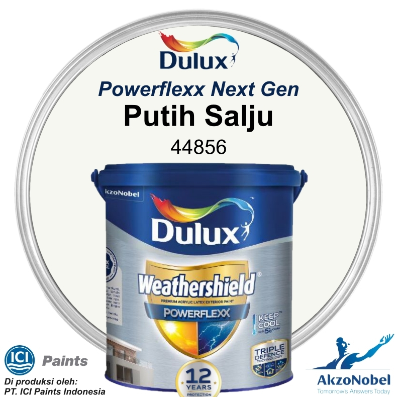 CAT DULUX WEATHERSHIELD POWERFLEXX 20 LT - PUTIH SALJU 44856
