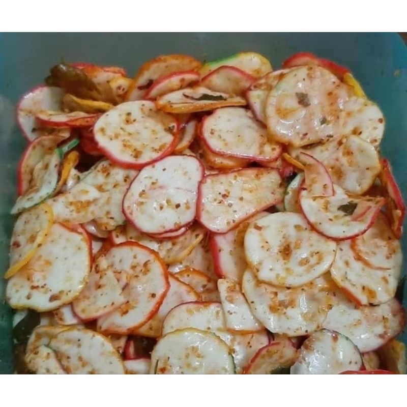 

kerupuk bantat pedas daun jeruk 1 kg