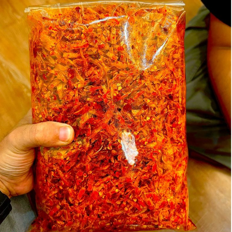 

KERIPIK CABE SUPER PEDAS NO.1 1KG NGABRET