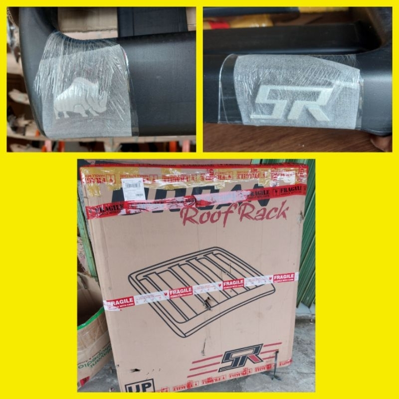 Rhiino Rack Sunrise Roofrack Mobil dan Crossbar Jepit Body Fortuner Pajero Old Rush Terios Old Chevr